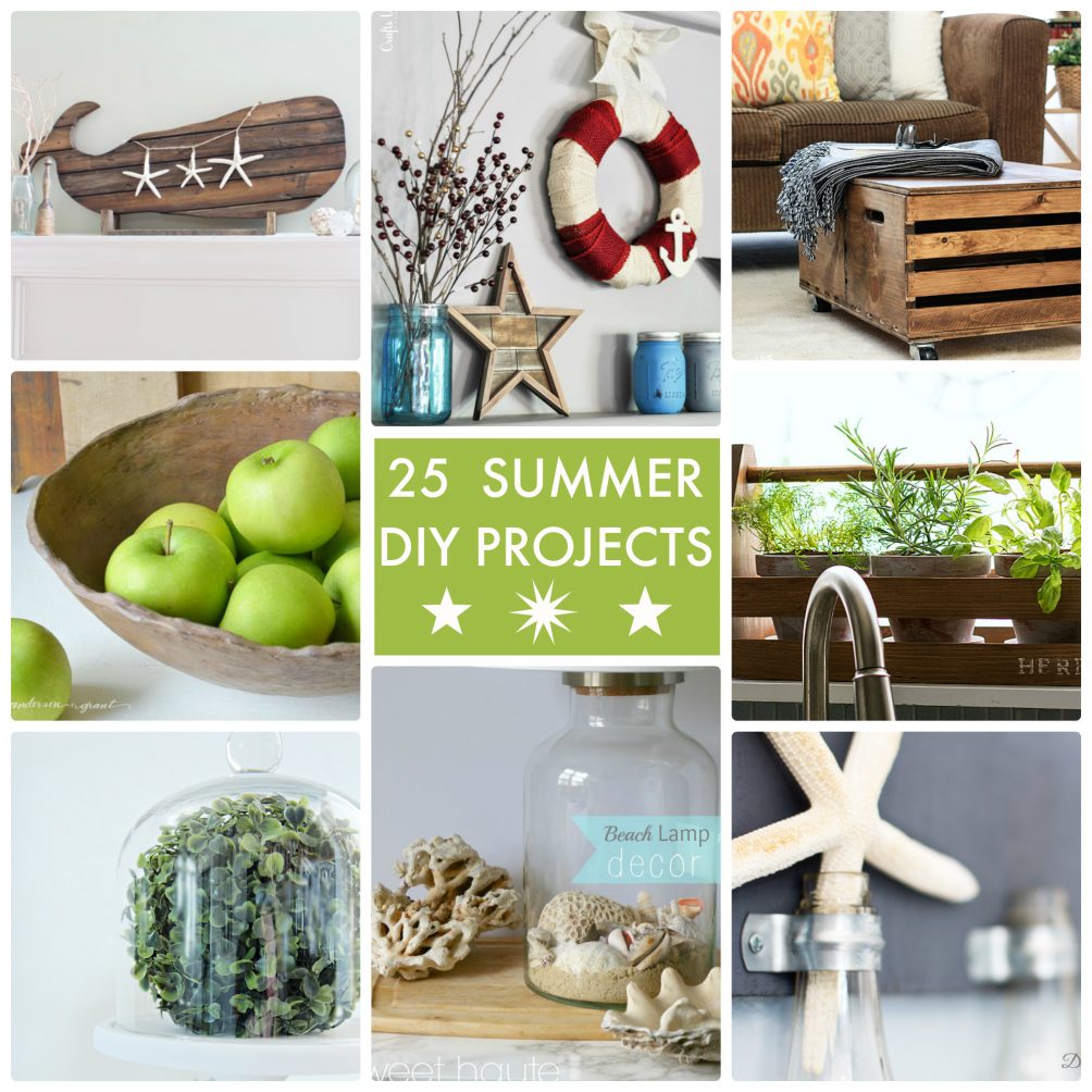 Great Ideas -- 25 Summer DIY Projects!