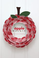 Free Printable Apple Wreath