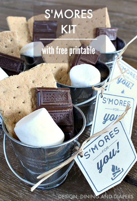 DIY S’mores Kit with Free Printable