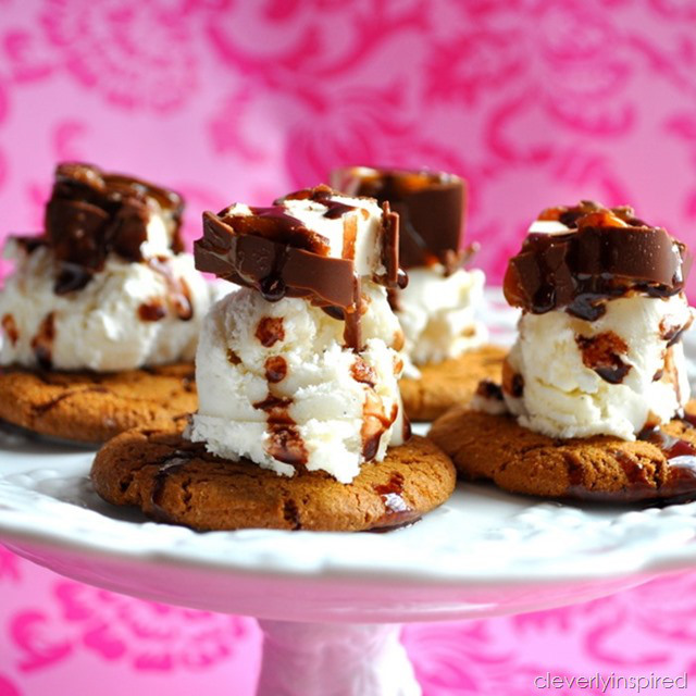 Caramel Crunch Ice Cream Bites