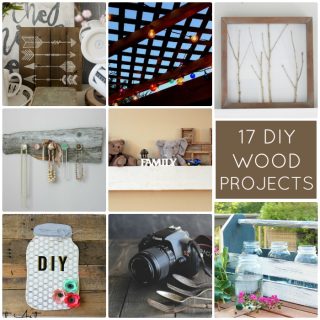 Great Ideas -- 17 DIY Wood Projects!