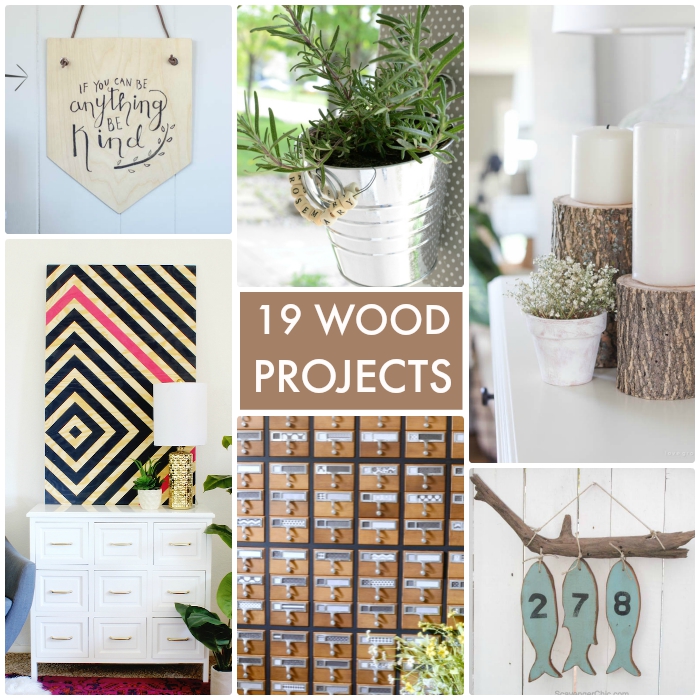 19 DIY Wood Projects