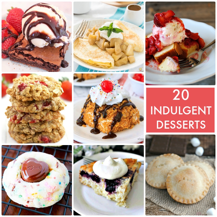 Great Ideas -- 20 Indulgent Desserts!