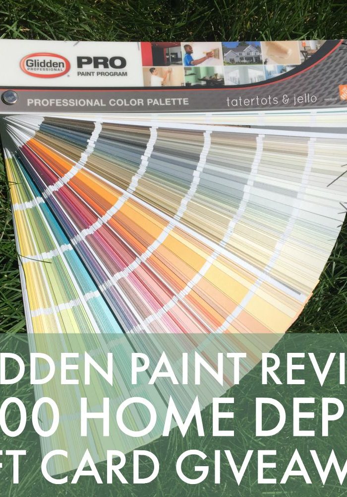 Glidden Paint Review – and $100 Home Depot Giveaway!