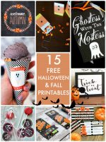 Great Ideas — 15 Free Halloween and Fall Printables!
