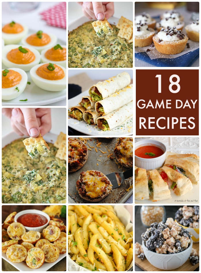 18 Game Day Recipes