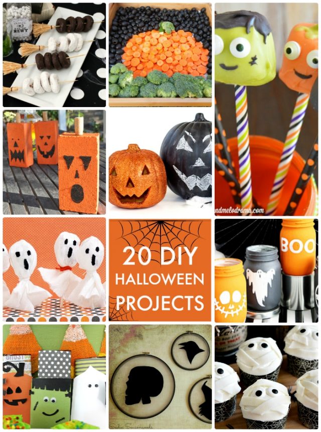 Great Ideas -- 20 DIY Halloween Projects!