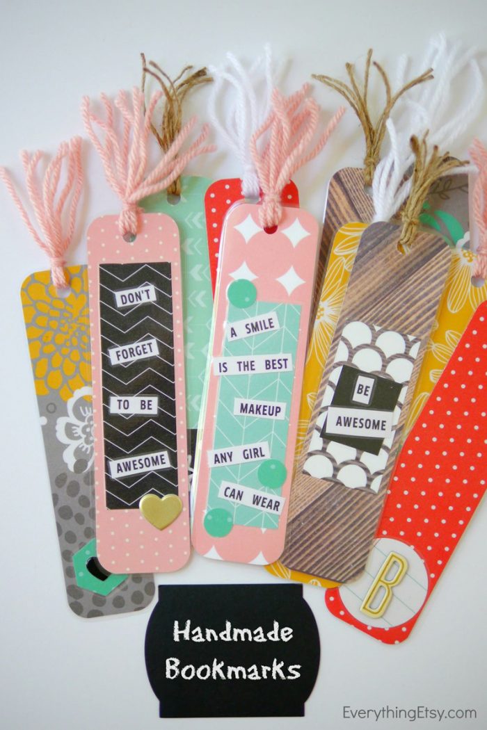 DIY Handmade Bookmarks