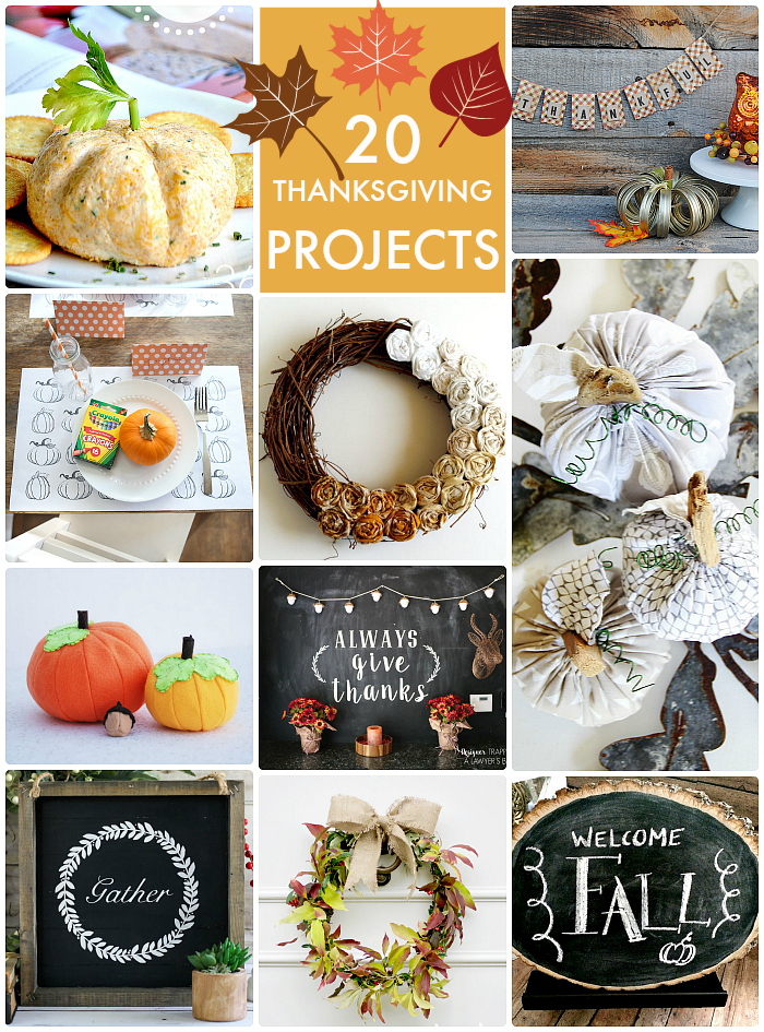 20 Thanksgiving Projects