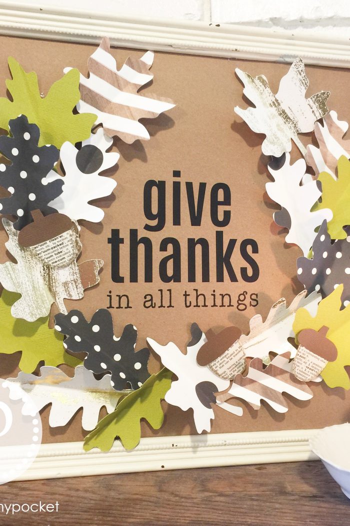 Give Thanks Wall Hanging! [And Free Printables!]