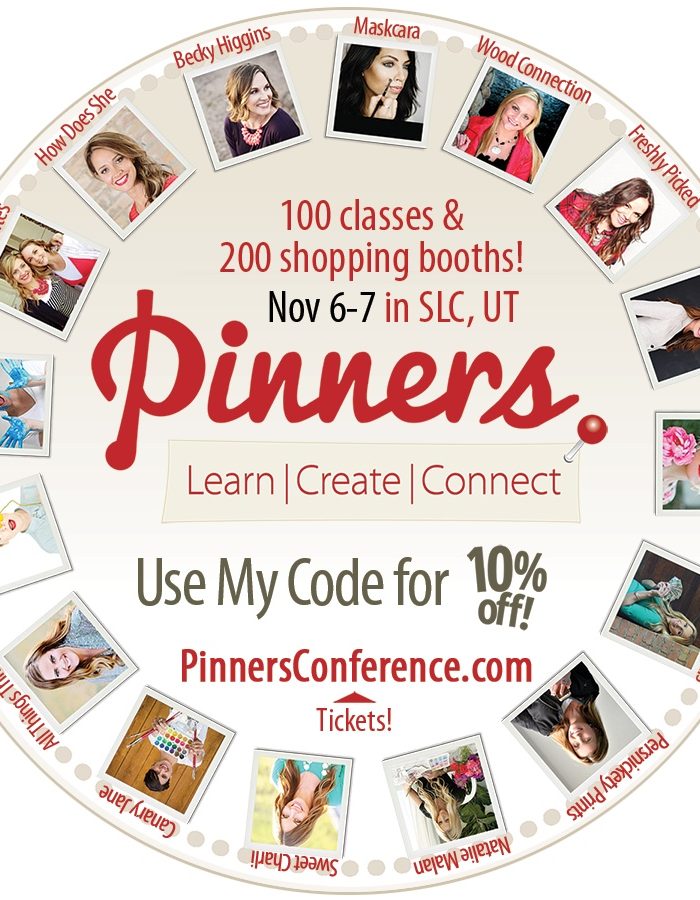 Join Me & Lisa Bearnson (!) at the Pinners Conference + Announcing Anthology!