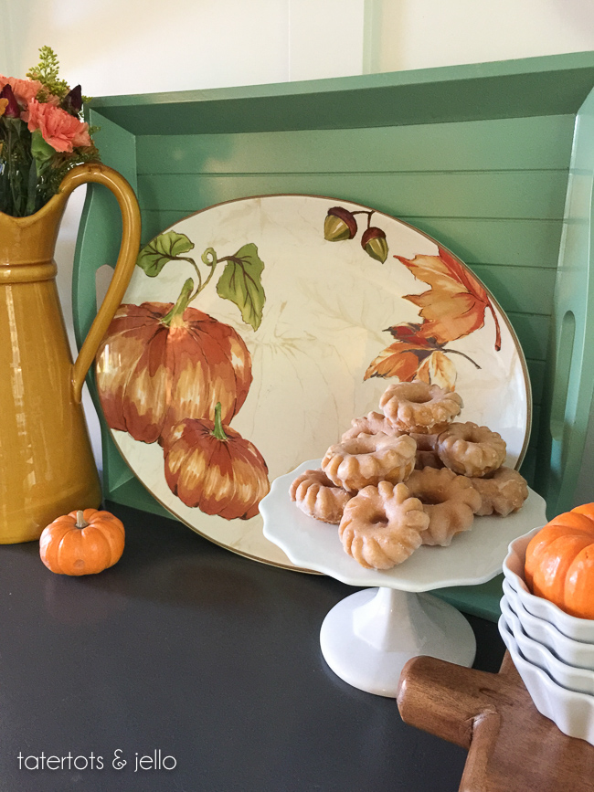 Thanksgiving, Autumn plate wall, entertaining