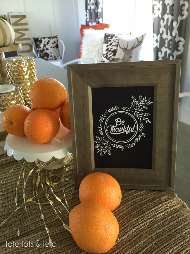 Thanksgiving, free printable, Thanksgiving tablescape 