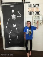Halloween Skeleton Party Game printables