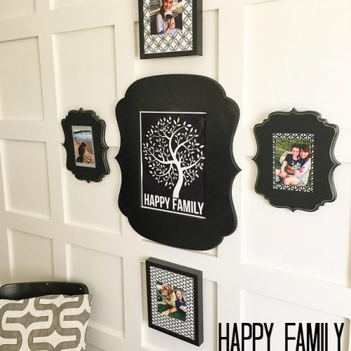 Happy Family Gallery Wall