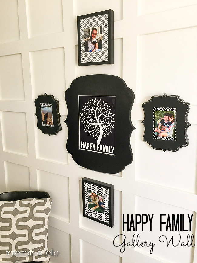 Happy Family Gallery Wall