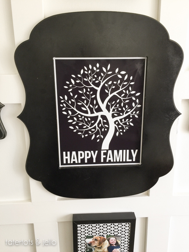 Happy Family Gallery Wall 