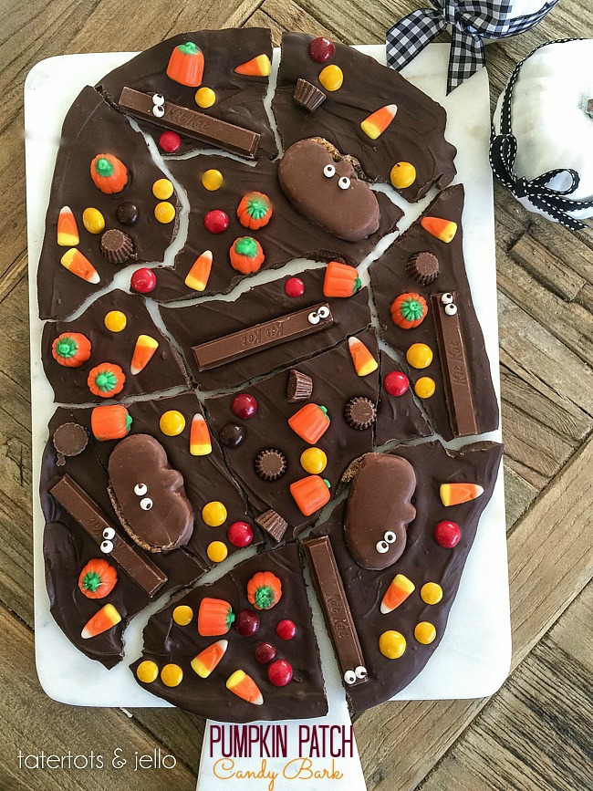 Halloween Candy Bark