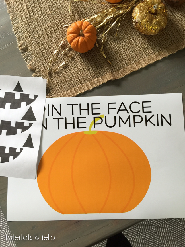 Halloween Pumpkin Party Game