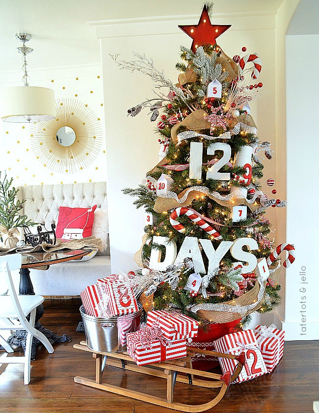 12 days of christmas tree