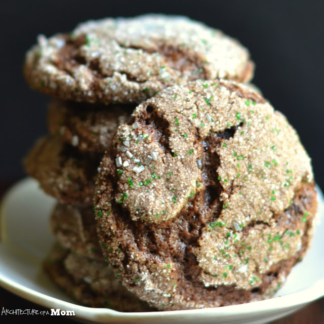 Mint Chocolate Cool whip Cookies 