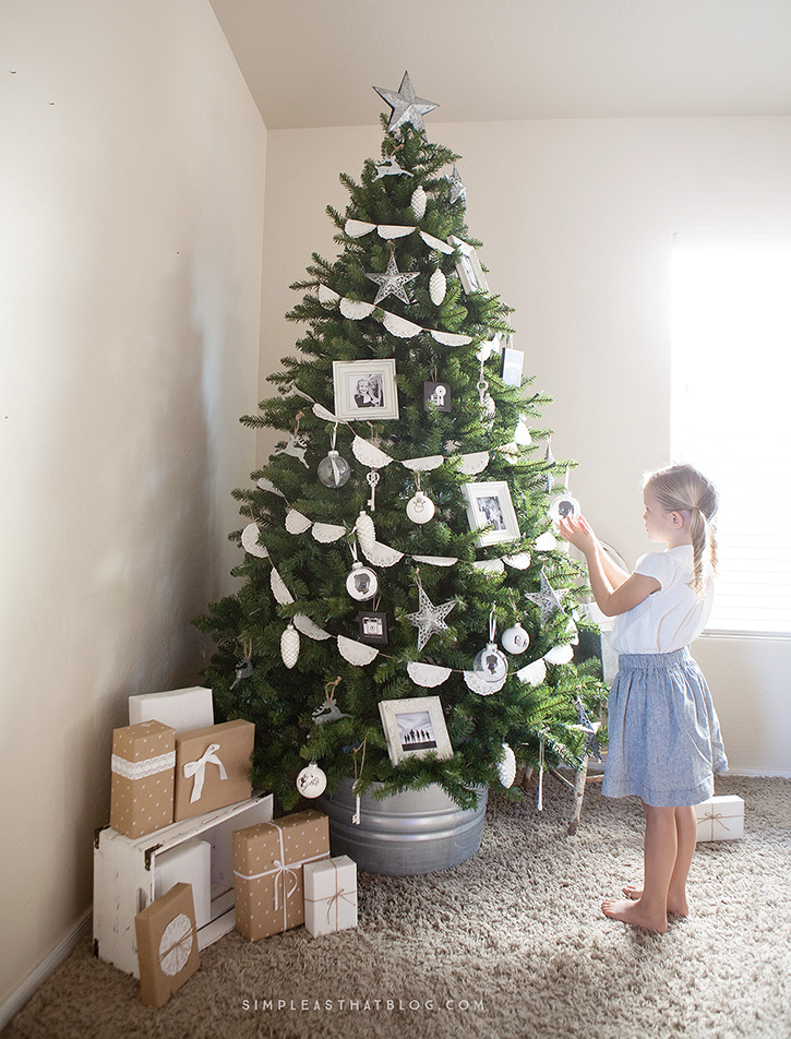 Buffalo Check Christmas Tree - A Pumpkin And A Princess