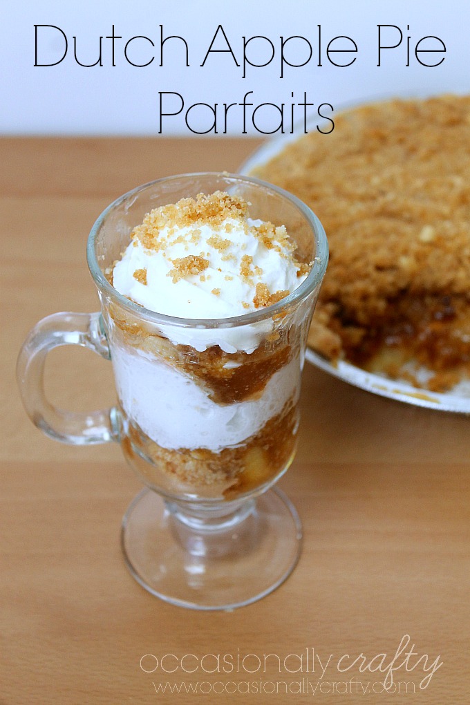 Dutch Apple Pie Parfaits