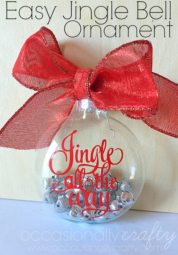 Easy Jingle Bell Ornament
