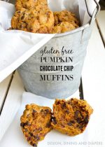 Happy Holidays: Gluten Free Pumpkin Chocolate Chip Muffins