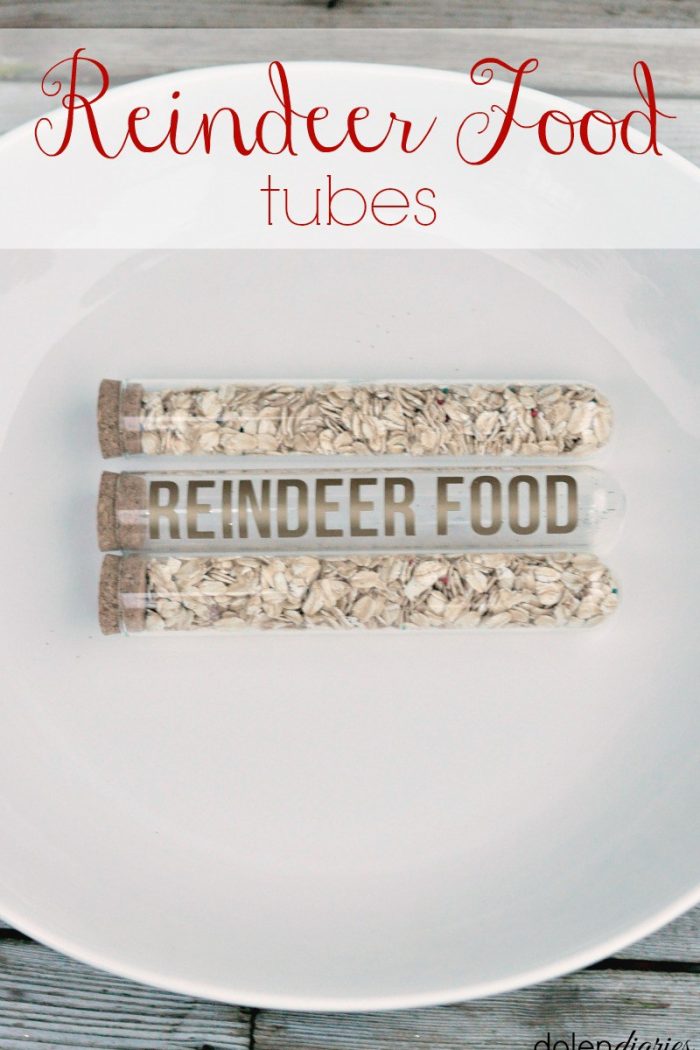 Happy Holidays: Reindeer Food Tubes