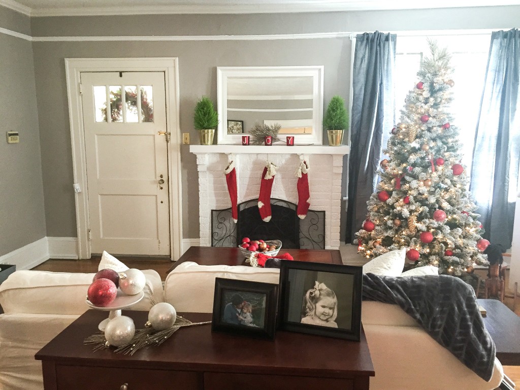 lowes holiday makeover living room total