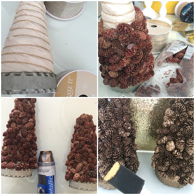 making-the-pinecone-topiary