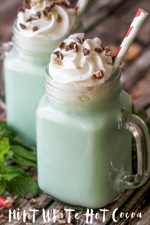 Happy Holidays: Mint and White Chocolate Hot Cocoa