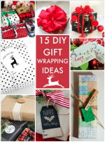 Great Ideas — 15 DIY Gift Wrapping Ideas!