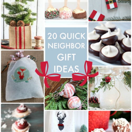 20 quick holiday neighbor gifts