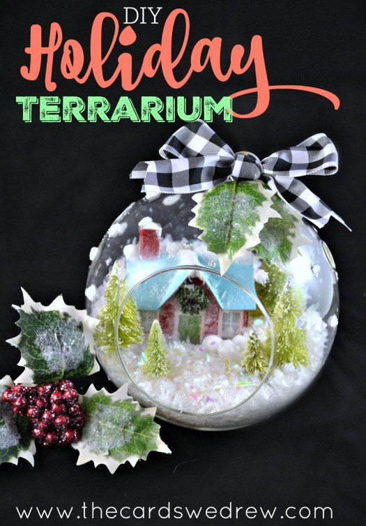 Happy Holidays: DIY Holiday Terrarium