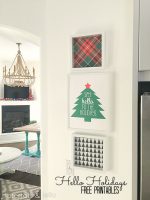Free Christmas Tree & Plaid Printables! [Say Hello to the Holidays!]