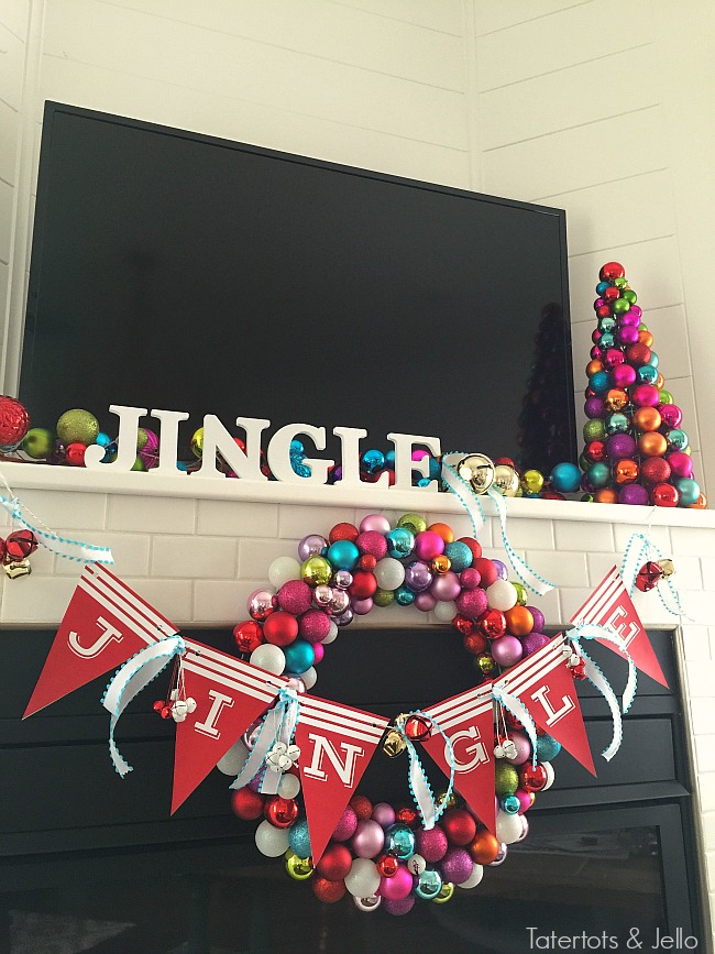 Family Holiday Movies and “Jingle” Party Banner and Printables