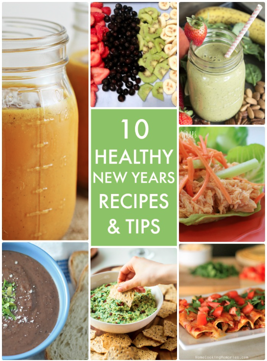 10 Healthy New Years Recipes and Tips