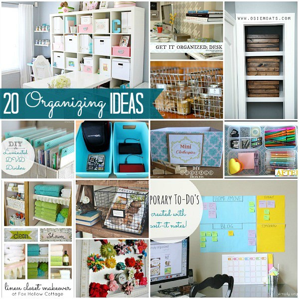 Three DIY Home Organization Projects to Tackle - Inspired at Home - A Blog  by Home by AMES