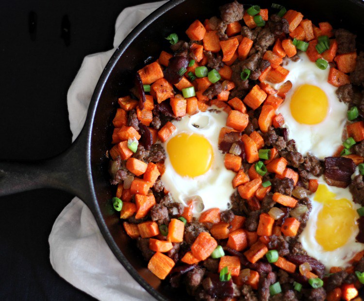 Paleo-Carrot-Beef-Hash-with-Duck-Bacon