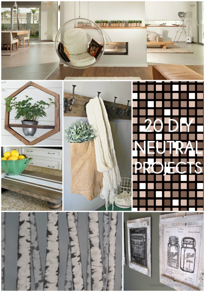 20 Neutral DIY Projects