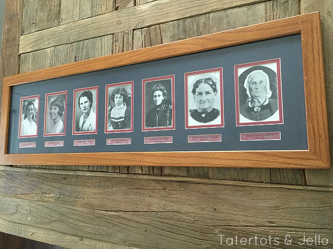family generation gallery wall and printables 