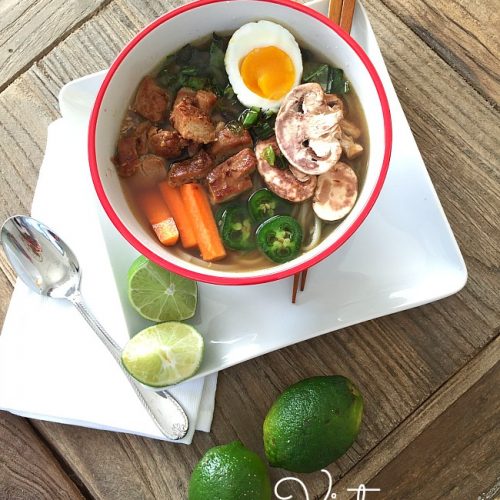 Vietnamese pho soup recipe