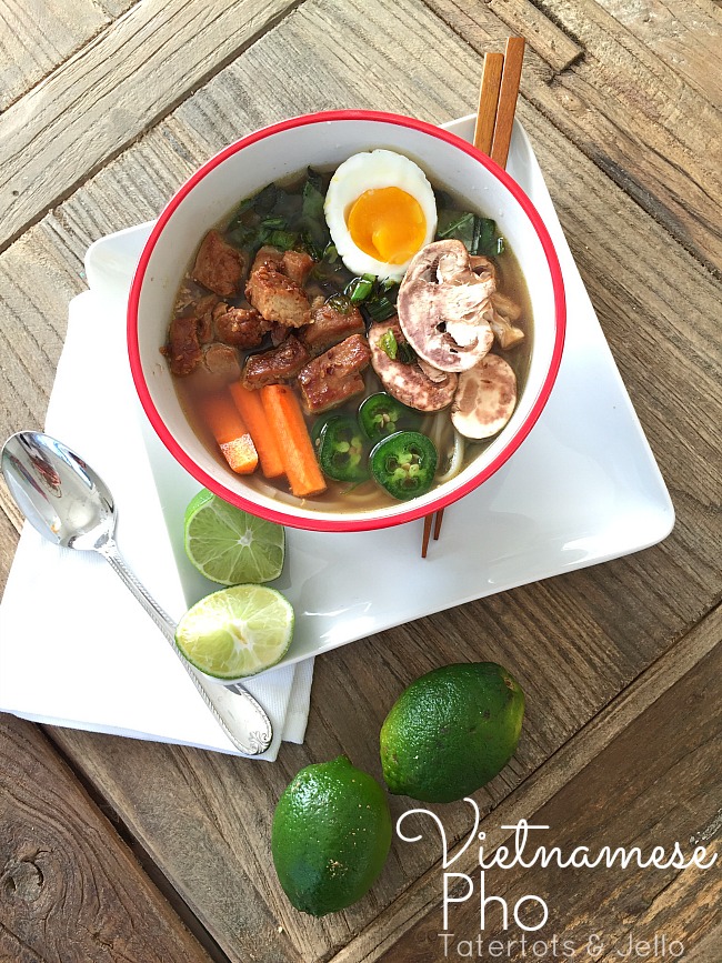 Vietnamese pho soup recipe