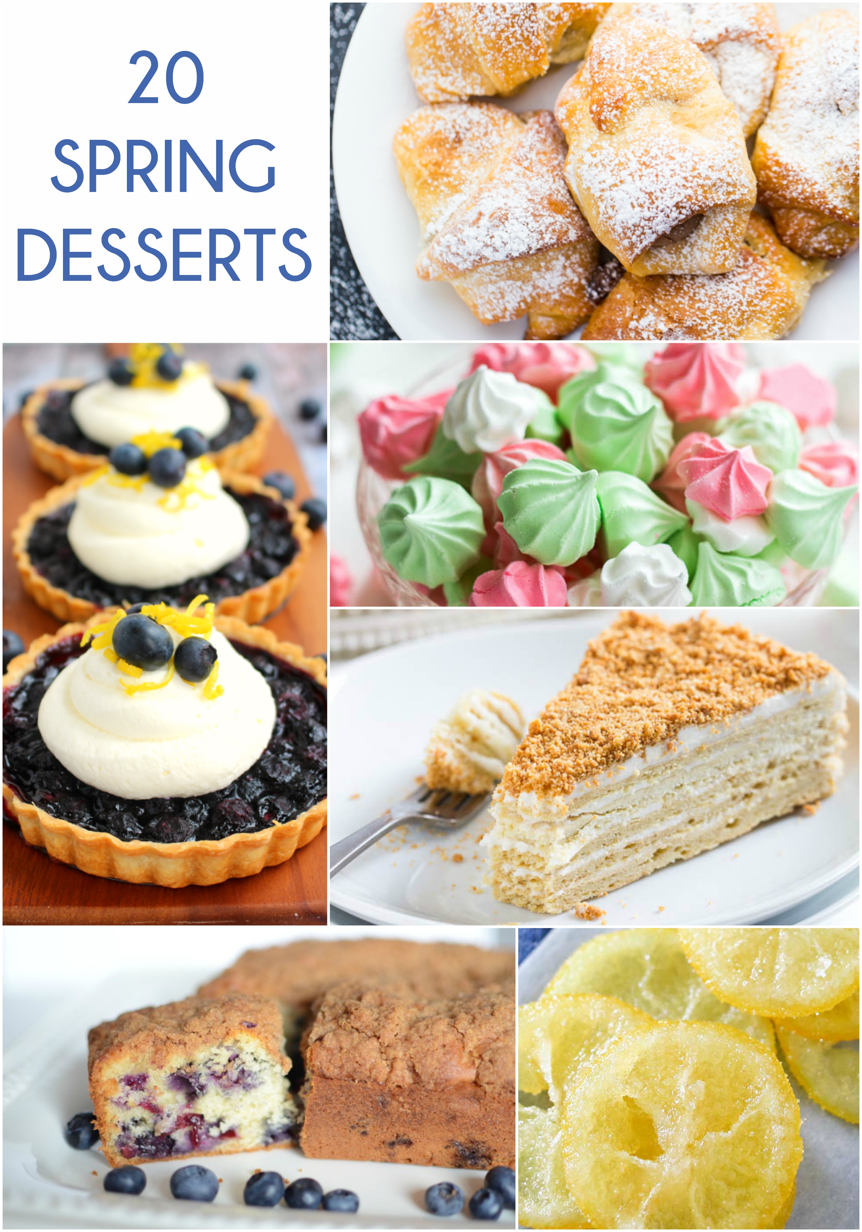 Easy Spring Desserts 2024 - Bryna Loutitia