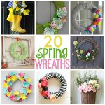 20 Beautiful Spring Wreaths