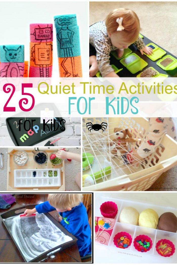 25 Quiet Time Activities for Kids