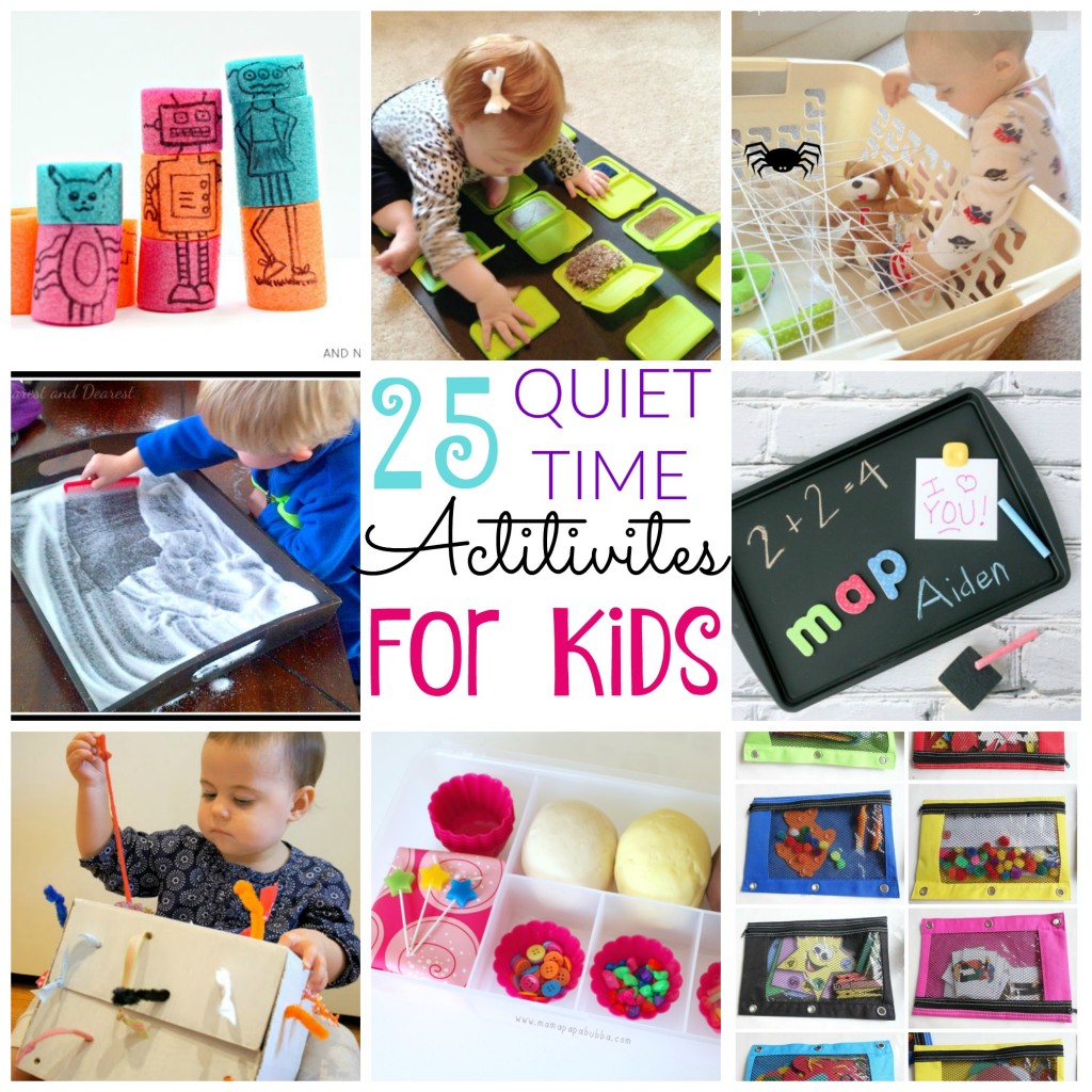 25 Quiet Time Activities for Kids