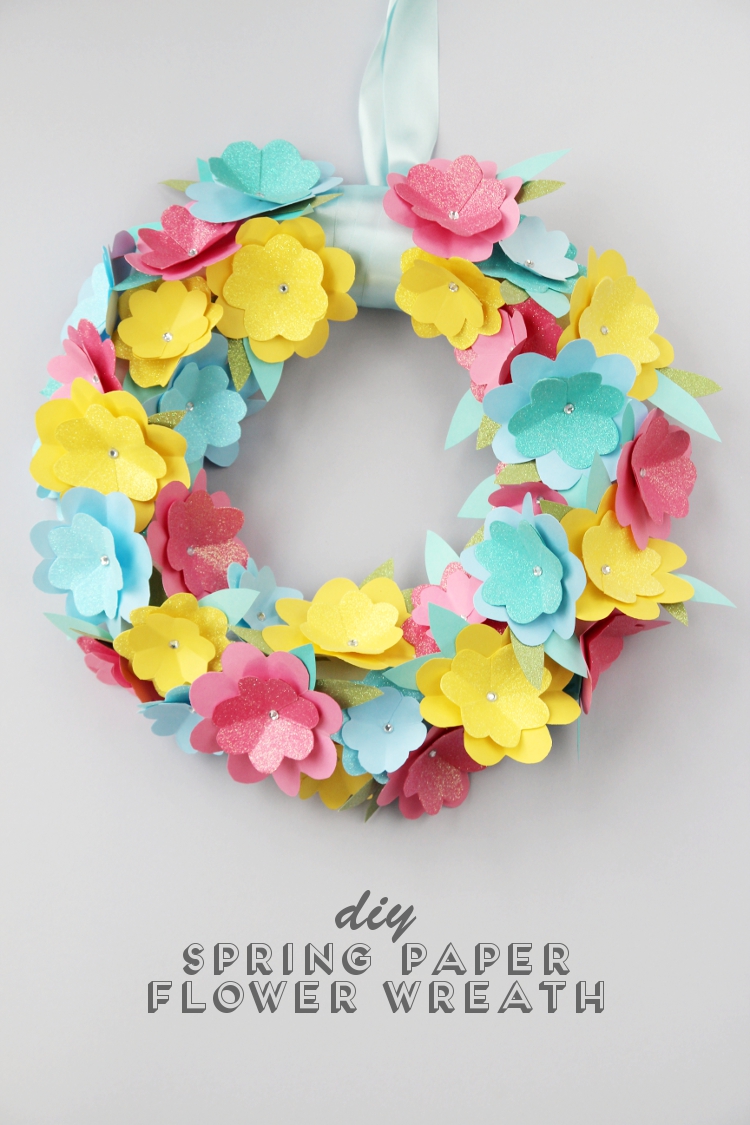 diy-spring-paper-flower-wreath-gathering-beauty-blog